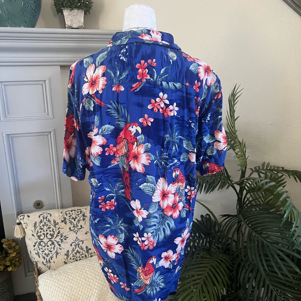 Abercrombie & Fitch Tropical Party Shirt Size L - Picture 4 of 9